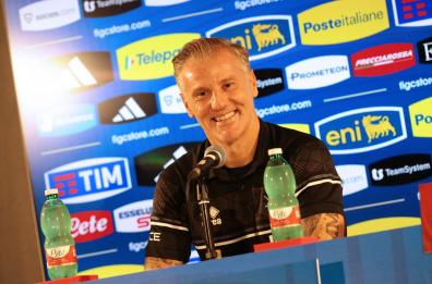 Presentazione Italia-Malta a Bari, il ct Marcolini: «Gli azzurri sapranno reagire al duro colpo»