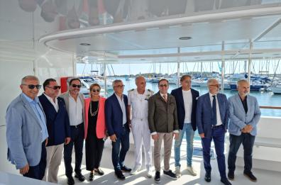Brindisi, presentata «Levante», la nuova motobarca elettrica di STP 