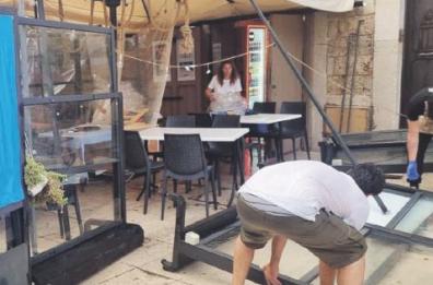 Bari, questione gazebo: Decaro sta con i ristoratori
