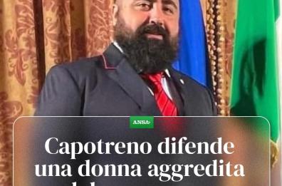 Bari, capotreno difende una donna aggredita dal compagno e viene picchiato. Il plauso di Giorgia Meloni