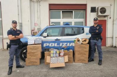 Taranto, le festività si avvicinano: sequestrati 250 chili di botti illegali