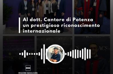 Basilicata in podcast, al dott. Italo Cantore il premio FACS (Fellow of the American College of Surgeons)