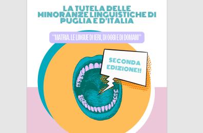 Puglia, approvata seconda edizione del programma «Matria», a tutela delle minoranze linguistiche