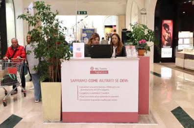 Taranto, un info point dell’Asl al centro commerciale