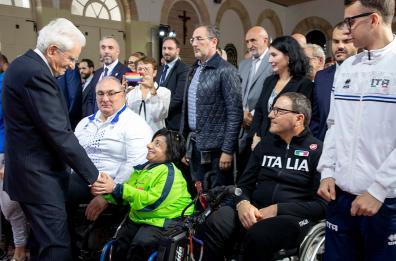  Mattarella a Taranto per inaugurare il «Festival della cultura paralimpica»