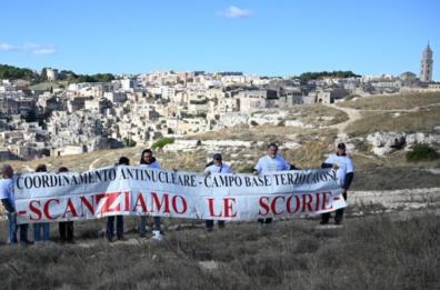 Dopo 20 anni torna il flash mob di ScanZiamo le Scorie a Matera