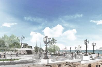 Bari, ecco come diventerà il Waterfront di San Cataldo: il rendering