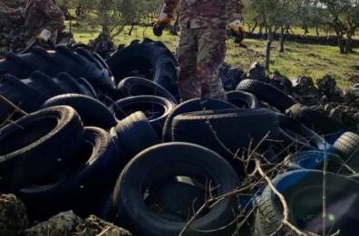 Balvano, una strada realizzata con asfalto fatto da pneumatici usati 