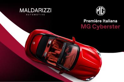 Puglia, Maldarizzi presenta a Bari la MG Cyberster
