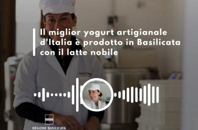 Il miglior yogurt artigianale d'Italia è prodotto in Basilicata