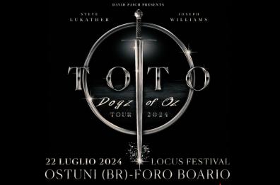Nuovo annuncio per il Locus Festival 2024: a Ostuni arrivano i Toto