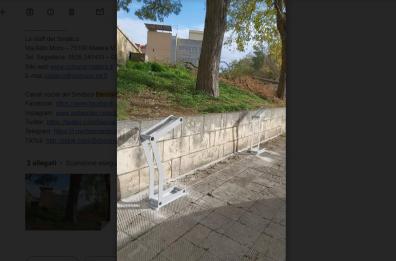 Matera, pronti cento nuovi stalli per cicloturisti e cittadini