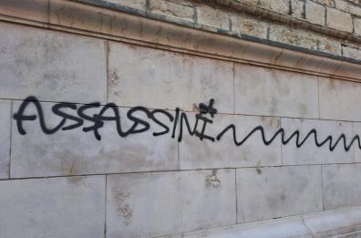 Elisa Claps: scritta sul muro della Trinità, arriva la condanna di Libera e don Cozzi