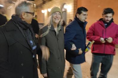 Patti Smith a spasso per Matera: gli scatti nella città dei Sassi