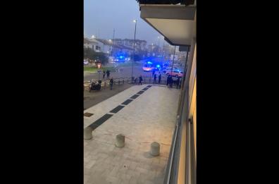 Prato, incendio a Pratilia in via Fiorentina