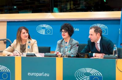 La salentina Maria De Giovanni al Parlamento Europeo con la sua storia di lotta e coraggio