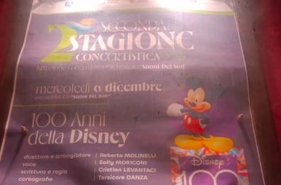 Walt Disney, al teatro Giordano di Foggia la favola dei cent'anni