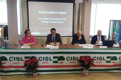 Consiglio Generale Cisl Bari, nella relazione di Boccuzzi strategie e obiettivi per crescita e sostenibilità 