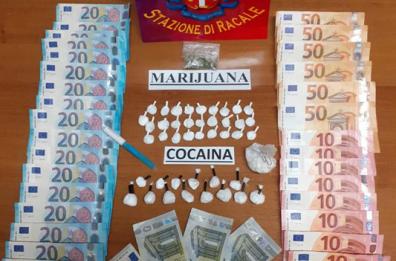 In auto con 40 grammi di cocaina : un arresto  e 2 denunce ad Alliste