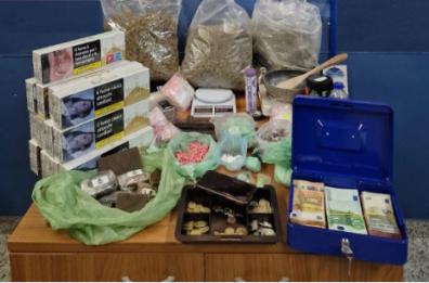 Barletta, operazione antidroga: arrestato un 31enne con oltre 5 chili di droga