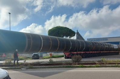 Palo a Briccole da 63 metri costruito dalla ditta Scandiuzzi di Brindisi