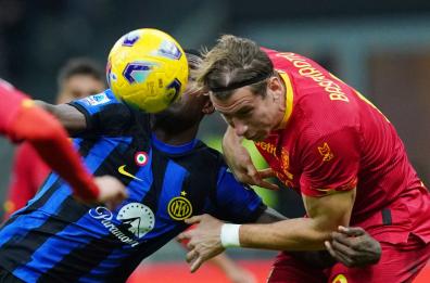 Il Lecce a testa alta ma l’Inter viaggia a tutta velocità

