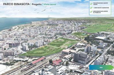 Bari, è pronto il progetto del Parco della Rinascita: qui sorgeva la Fibronit