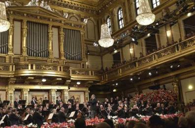 Vienna, concerto di Capodanno dalla Sala d’Oro del Musikverein