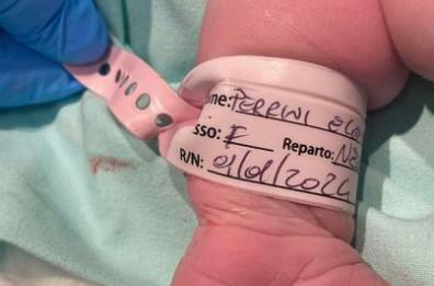 Si chiama Elena la prima bambina nata a Matera nel 2024
