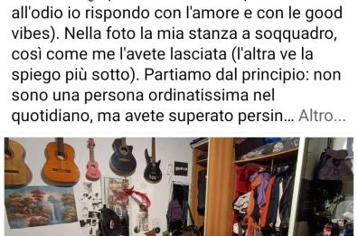 I ladri le devastano la casa per rubare pochi euro, lei risponde loro con un cuore