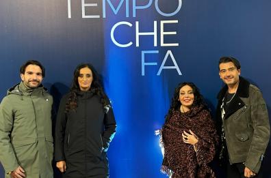 Dal Salento la pizzica di Super Taranta in studio a «Che Tempo che Fa»