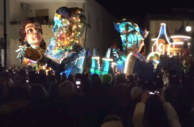 Carri allegorici e maschere, Montescaglioso si prepara al Carnevale