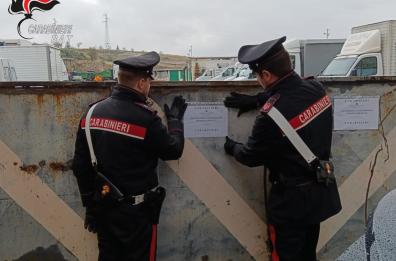 Canosa, sequestrati 4 autoparchi per reati ambientali: 4 denunce Canosa, sequestrati 4 autoparchi per reati ambientali: 4 denunce