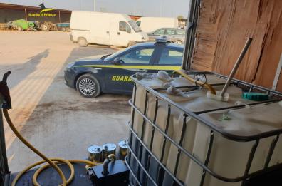 Cerignola, frodi carburanti, scoperto distributore clandestino e sequestrati 500 litri di gasolio agricolo 