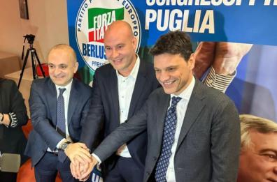 Paride Mazzotta eletto coordinatore provinciale di Lecce di Forza Italia