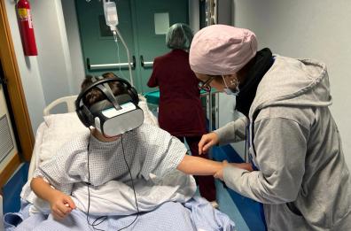 Al Pediatrico di Bari giochi nel metaverso per far vincere ai bimbi la paura degli aghi