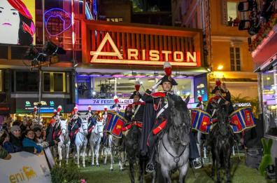 Da Martina Franca a Sanremo, un cavallo murgese in testa alla «fanfara» del festival