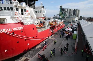 Il Tribunale Brindisi conferma la sospensione del fermo dell'Ocean Viking