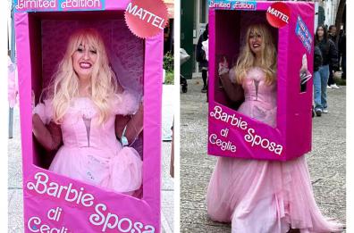 E la Zita di Ceglie diventa una Barbie in carne ed ossa   