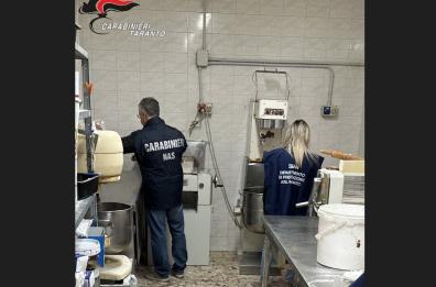 Carenze igieniche: nel Tarantino i Nas sospendono panificio e deposito pasticceria