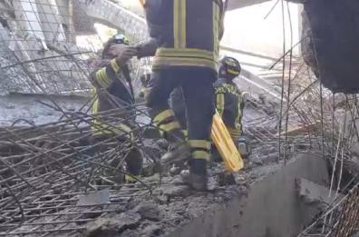 Firenze, incidente: crollo in cantiere supermercato in via Mariti
