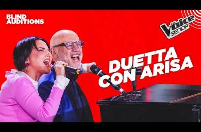 Mario Rosini da Gioia del Colle conquista «The Voice Senior»: il duetto con Arisa è emozionante