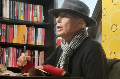 Alessandro Baricco ieri a Lecce, l'invito al suo pubblico: «Non smettete mai di leggere»