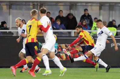 Lecce - Inter: poker dei neroazzurri, al Via del Mare finisce 0-4
