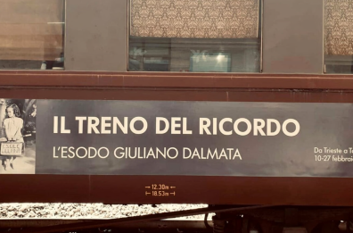 Foibe, il «Treno del ricordo» conclude il suo viaggio nella stazione di Taranto