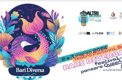 &laquo;Bari Diversa&raquo;, al Piccinni la due giorni con il festival del Pensare Queer