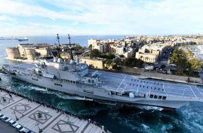 Taranto, la portaerei «Garibaldi» a ottobre sarà in disarmo