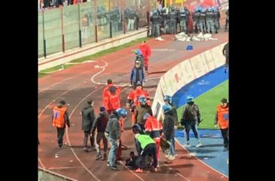 Disordini durante Casertana-Foggia: emessi 14 Daspo per un totale di 56 anni