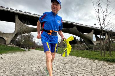 Potenza, la storia di Domenico: runner ipovedente che con la corsa abbatte le barriere