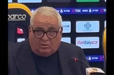 Lecce calcio, Corvino difende D’Aversa: «È una persona perbene, non è violento»